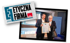 CEMEX Polska w gronie laureatów konkursu ETYCZNA FIRMA 2014
