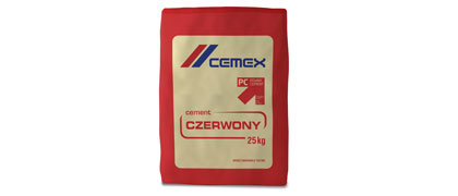 Cement CZERWONY