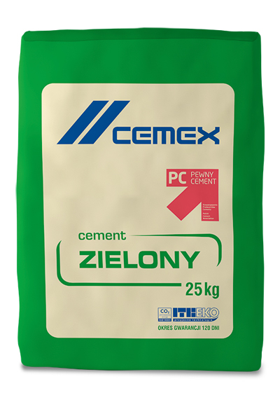 Cement ZIELONY