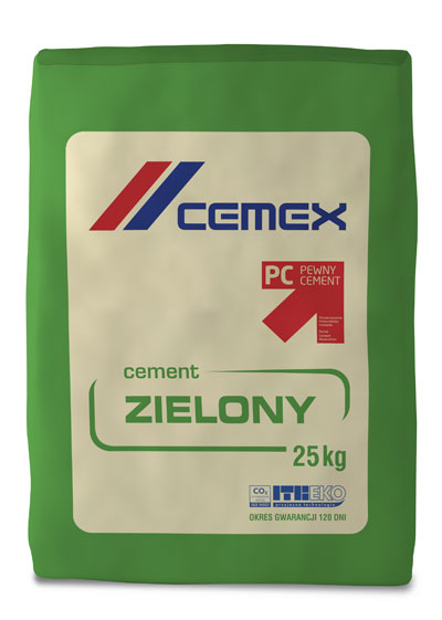 Cement ZIELONY