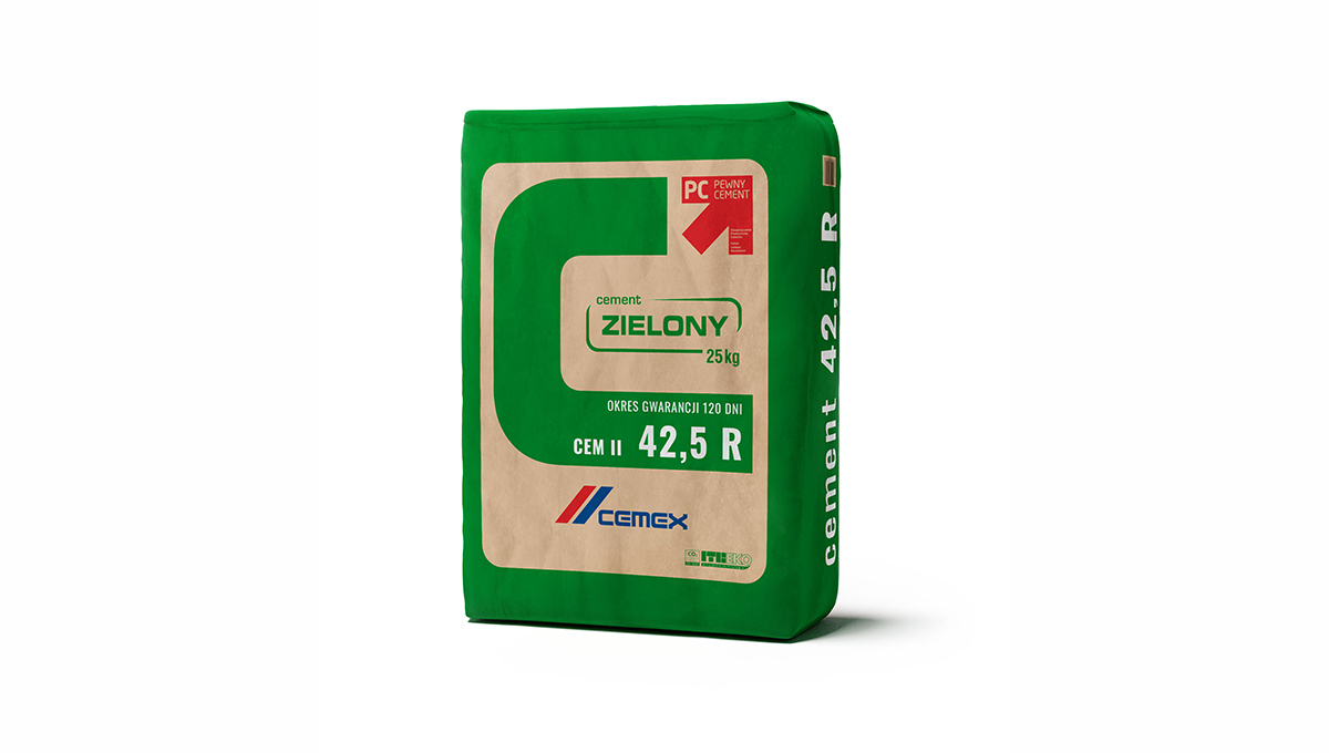 Cement ZIELONY | CEM II/A-V 42,5 R