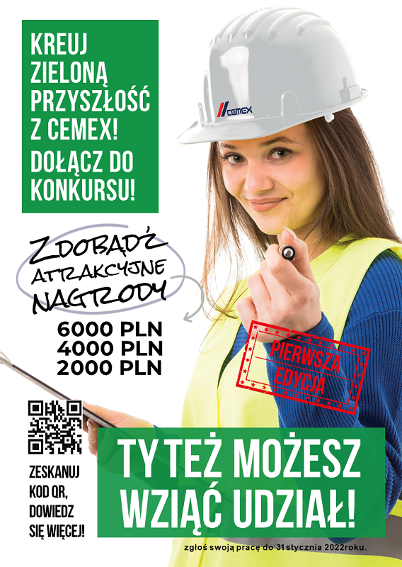 konkurs cemex, konkurs dla studentów, konkurs na prace dyplomowe