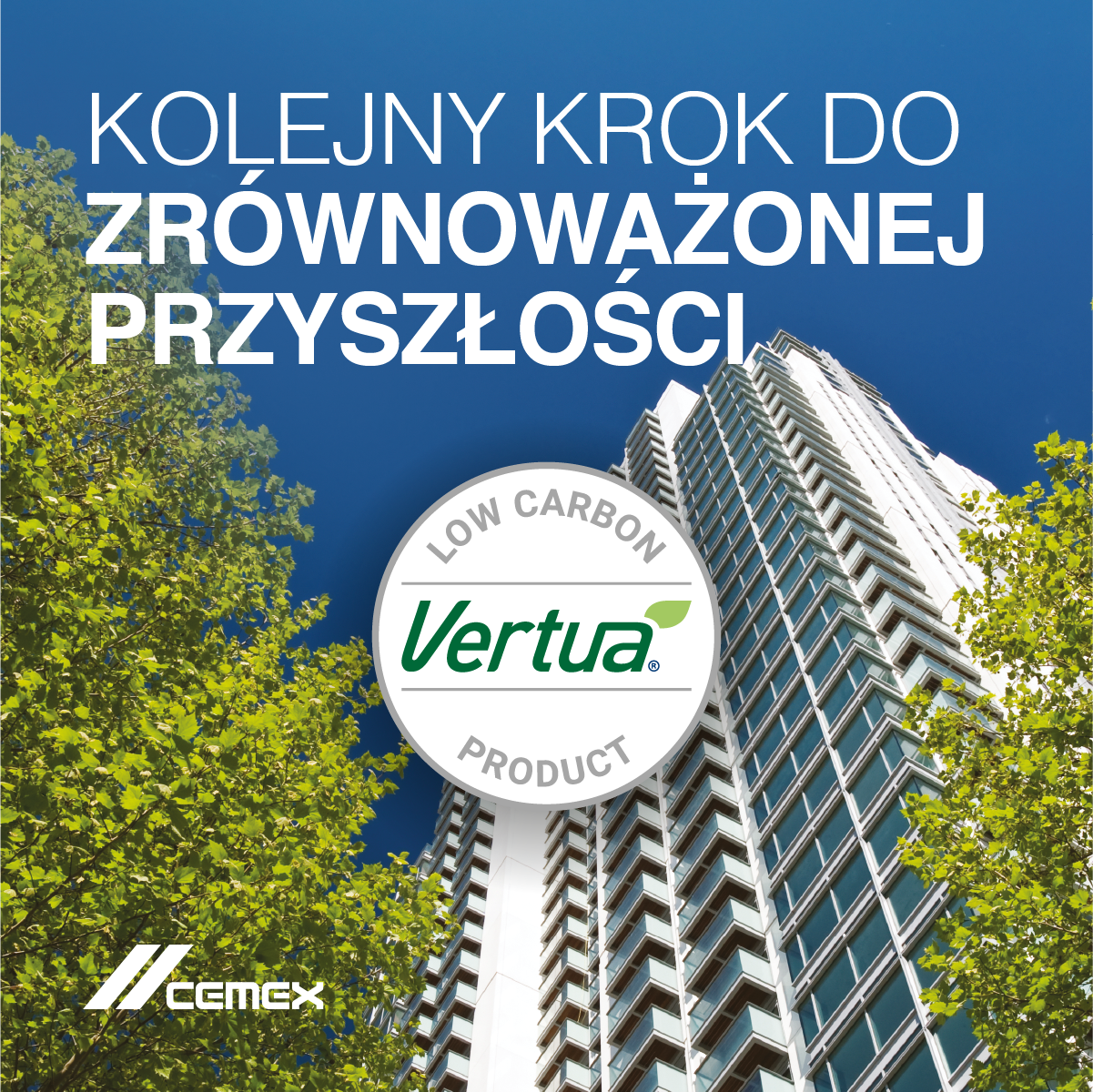 vertua, cement niskoemisyjny, cement cemex, cement luzem