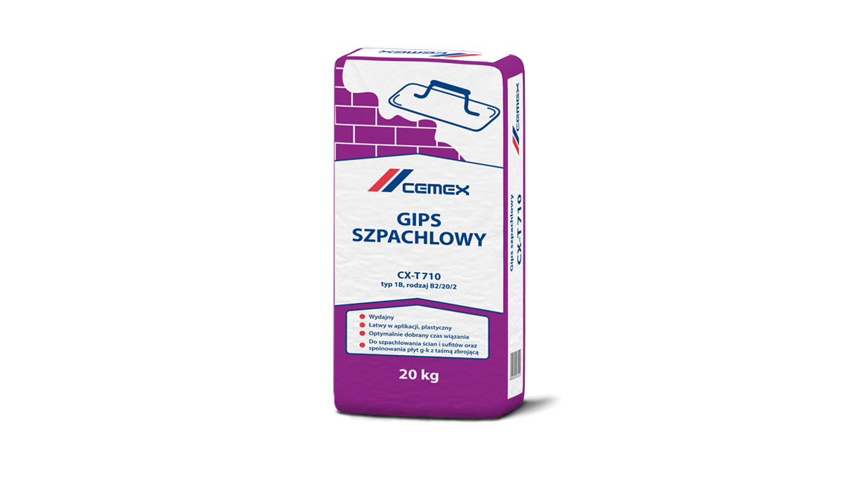 Gips szpachlowy CX-T710