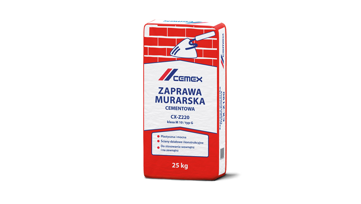 zaprawa murarska, zaprawa cementowa, zaprawa do murowania