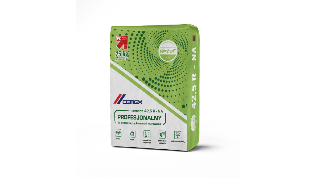 cement vertua, vertua, cement workowany, cement ekologiczny, cement w workach, cement cemex